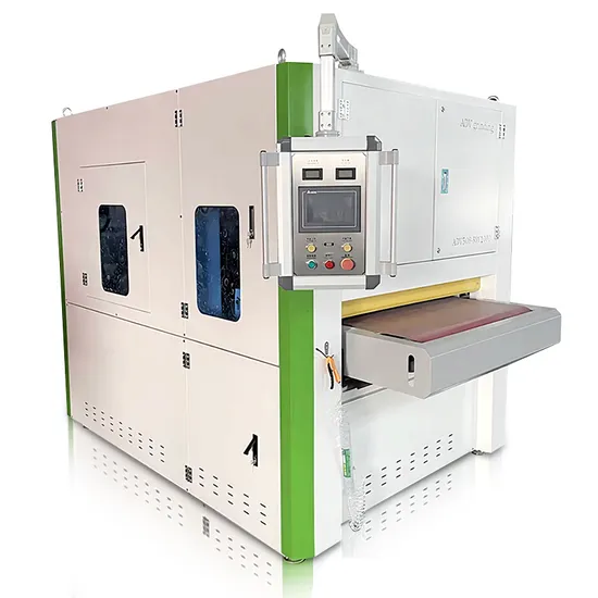 Wide Belt Metal Deburring Machine for Laser Cutting Parts - Deburring Machine and Sheet Metal Deburr