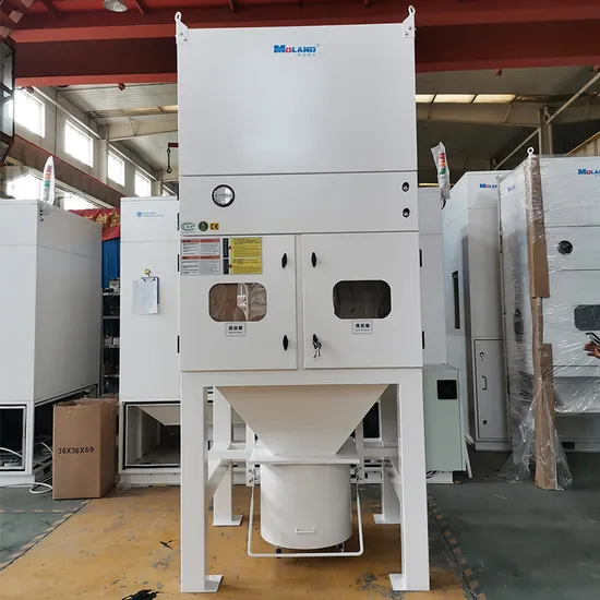 Moland Central Welding Fume Extraction System Pulse Jet Dust Collector with Large Volume Fume Smoke